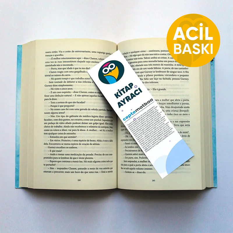 Acil Kitap Ayracı