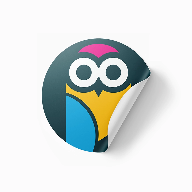 Yuvarlak Sticker Etiket